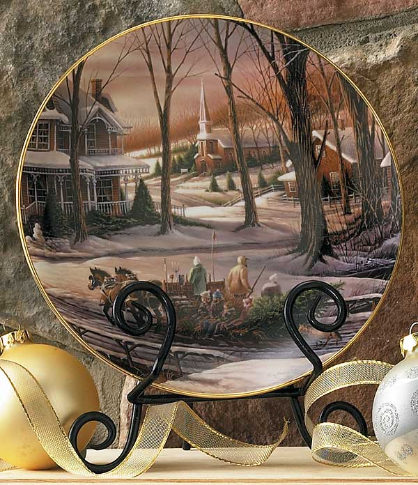 2009 Homeward Bound Christmas Collector Plate
